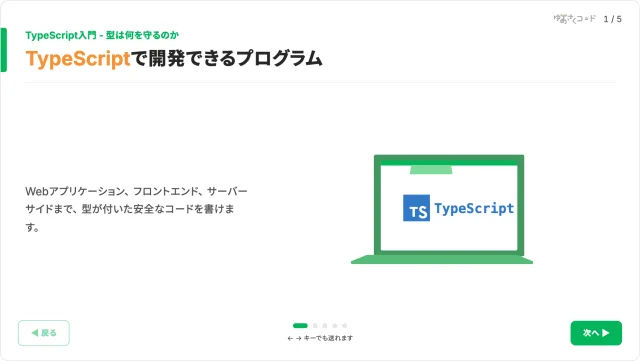 TypeScript 入門のスライド。型があると何が守られるのかのイラスト